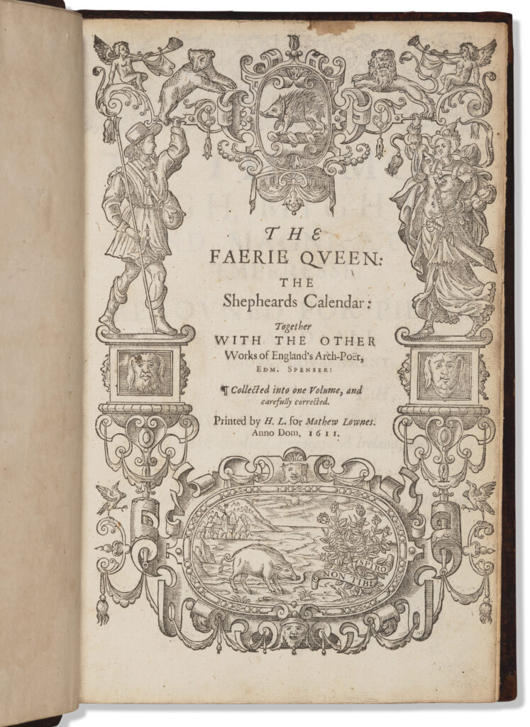 The Faerie Queen from Lord Byron's library
